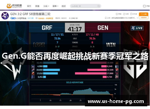 Gen.G能否再度崛起挑战新赛季冠军之路